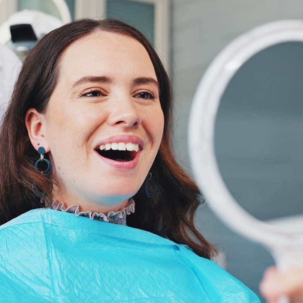 Orthodontic Patient Smiling